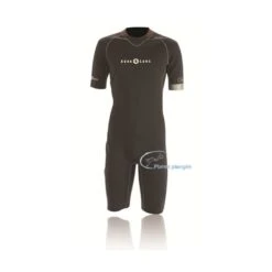 AQUALUNG Shorty Sous-vêtement TITANIUM 1mm Zip Arrière Unisex Aqua Lung