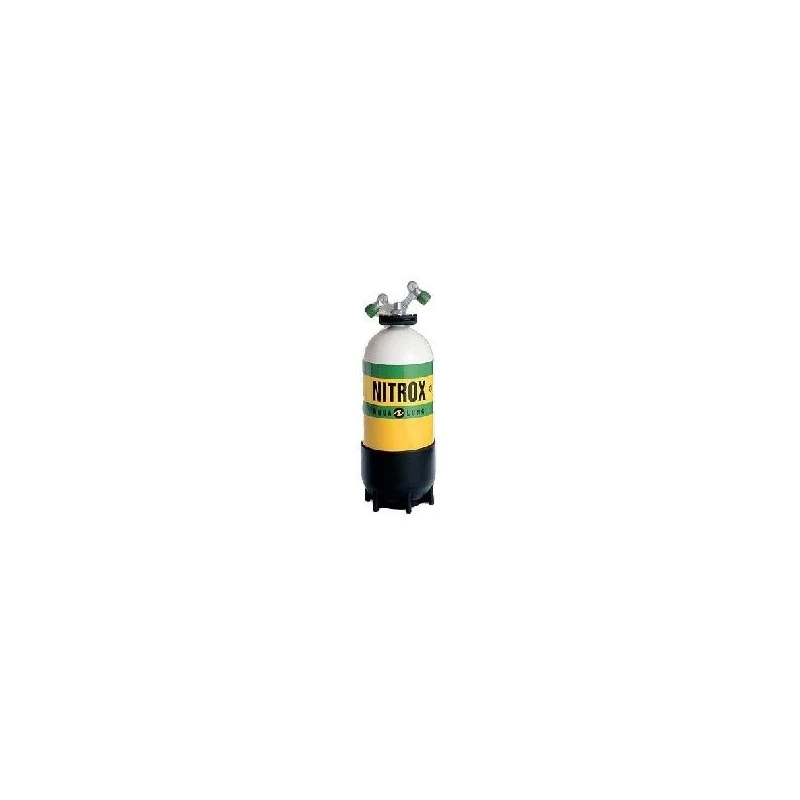 Bloc De Plongée Aqualung Nitrox 12 Litres Court 232b Robinet Double