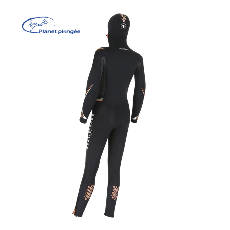 Combinaison 6mm Femme Dive Aqualung Taille L Cagoule Attenante