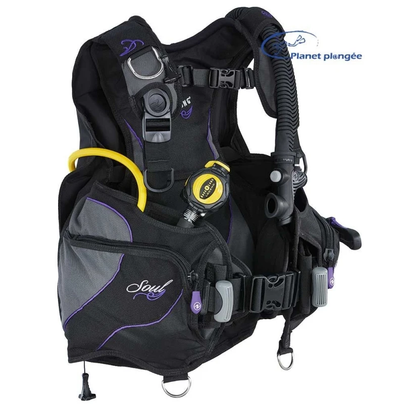 Gilet Stabilisateur Aqualung Soul Twilight – Image 4